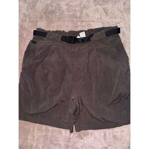 The‎ North Face Cargo Shorts Mens Brown Nylon Belted Hiking Outdoors Size M